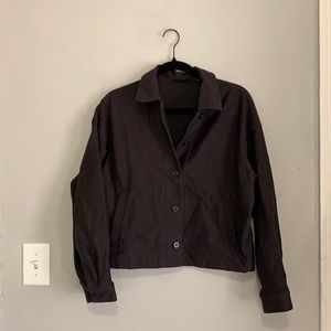 UNIQLO Small Black Cropped Jacket
